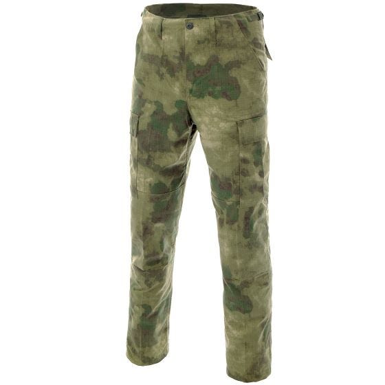 Calças de Combate MFH BDU Ripstop - HDT Camo FG