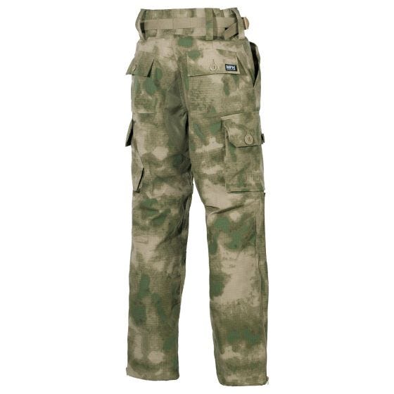 Calças MFH Comando Smock Ripstop - HDT Camo FG