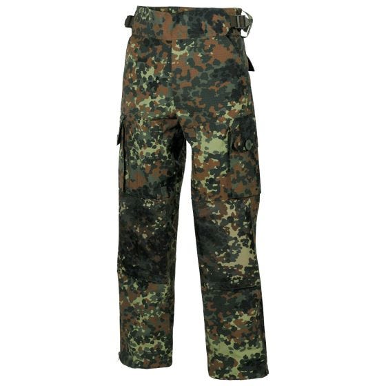 Calças MFH Comando Smock Ripstop - Flecktarn