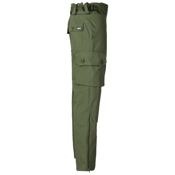 Calças MFH Comando Smock Ripstop - Verde OD