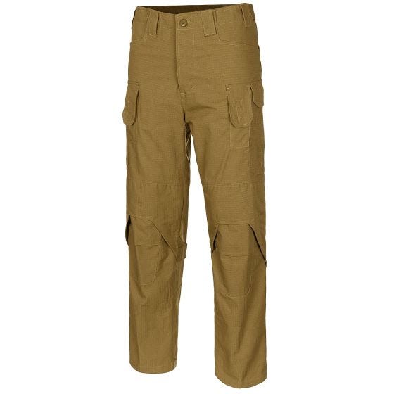 Calças de Combate MFH Mission Ripstop - Coyote