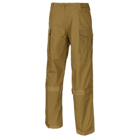 Calças de Combate MFH Mission Ripstop - Coyote