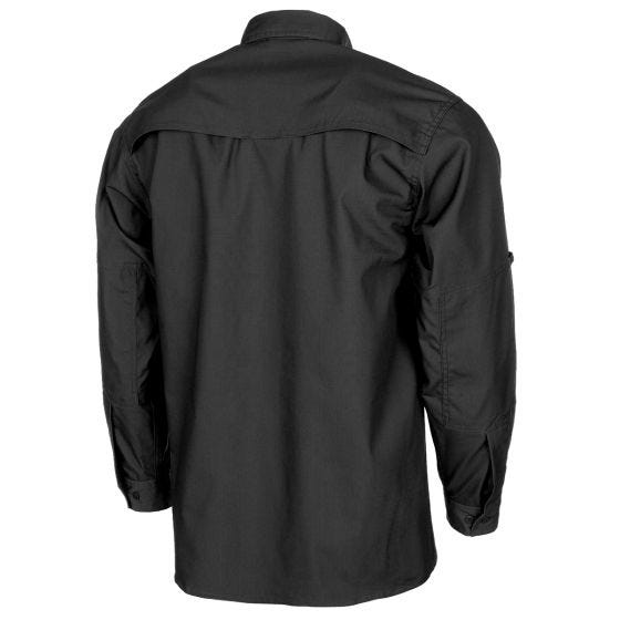 Sweatshirt MFH Attack Revestido de teflon Ripstop - Preto