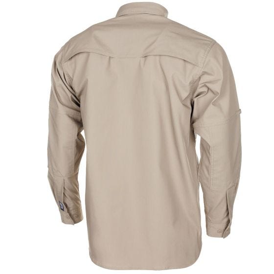 Sweatshirt MFH Attack Revestido de teflon Ripstop - Caqui