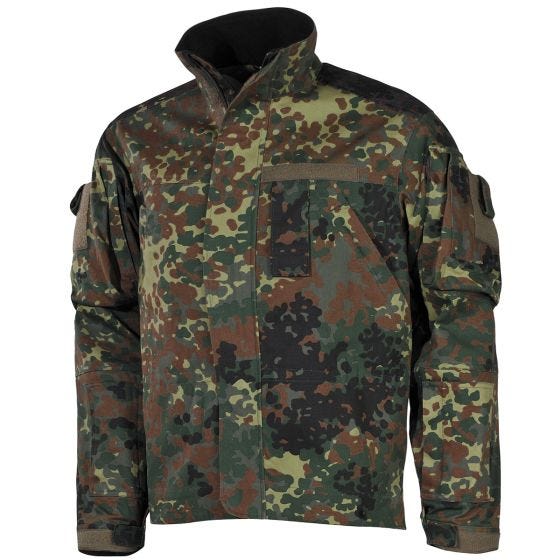 Casaco de combate MFH BW Curta - Flecktarn