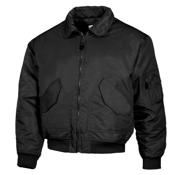 Casaco de aviador MFH US CWU - Preto