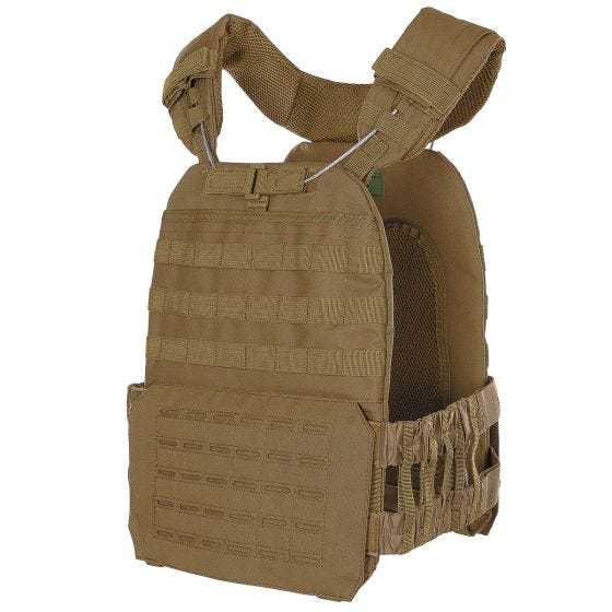 Colete tático MFH Laser MOLLE - Coyote Tan
