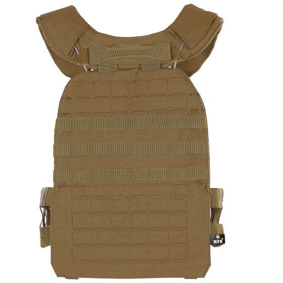 Colete tático MFH Laser MOLLE - Coyote Tan