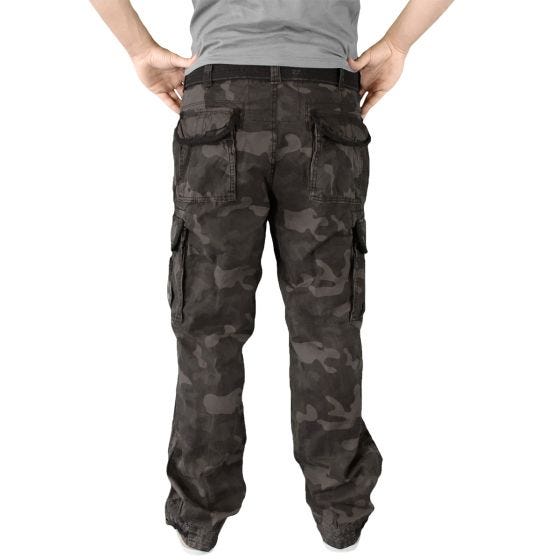 Calças Surplus Premium Vintage - Black Camo