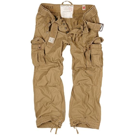 Calças Surplus Premium Vintage - Coyote