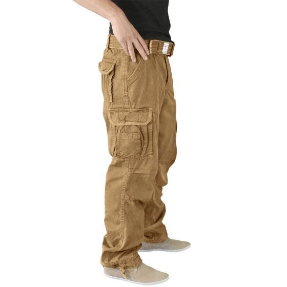 Calças Surplus Premium Vintage - Coyote