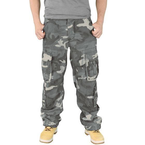 Calças Surplus Airborne Vintage - Night Camo