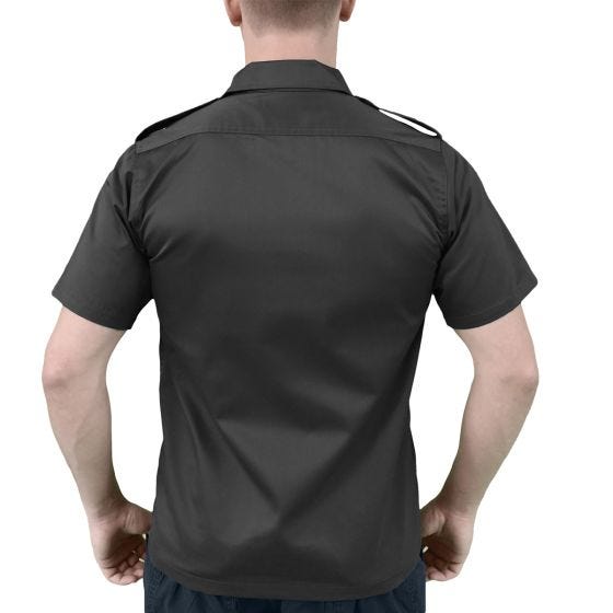 Camisa de Manga Curta Surplus US - Preto