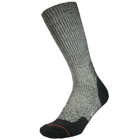 Meias de caminhada 1000 Mile Fusion Repreve Double Layer - Charcoal Marl/Preto