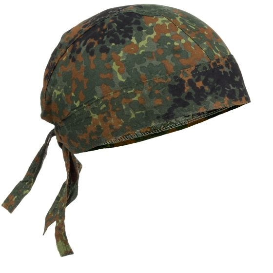 Lenço para Enrolar à Volta da Cabeça MFH - Flecktarn