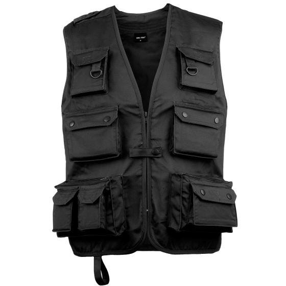 Colete de Pesca Mil-Tec - Preto