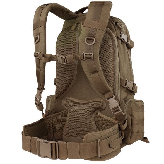 Mochila de Assalto Condor Titan - Castanho