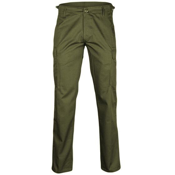 Calças Mil-Tec US BDU Ranger Straight Cut - Verde-Azeitona