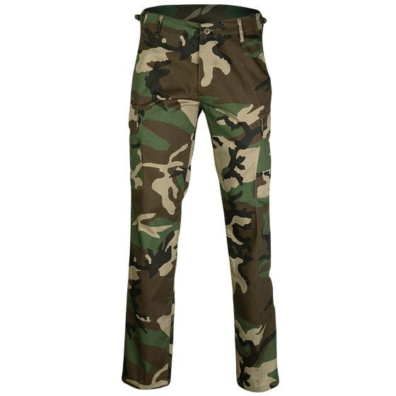 Calças Mil-Tec US BDU Ranger Straight Cut - Woodland