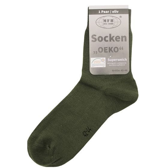 Meias MFH Oeko - Verde-Azeitona