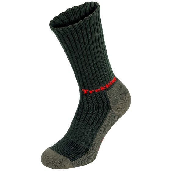 Meias Fox Outdoor Lausen Trekking - Verde-Azeitona
