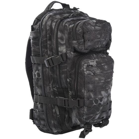 Mochila de Assalto Pequena Mil-Tec US Corte Laser - Mandra Night