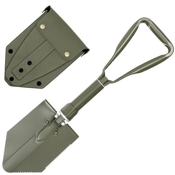 Pá Dobrável MFH Exército Alemão - Verde-Azeitona