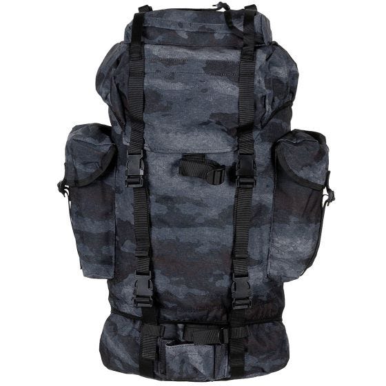 Mochila MFH 65 L Exército Alemão - HDT Camo LE
