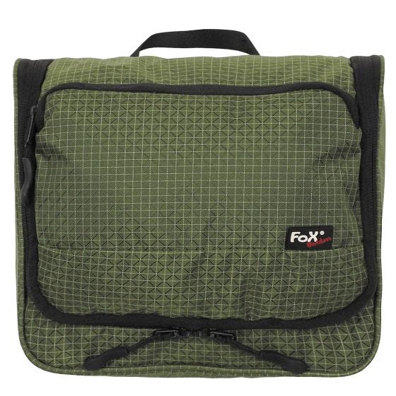 Nécessaire Fox Outdoor Washbag Ripstop - Verde-Azeitona