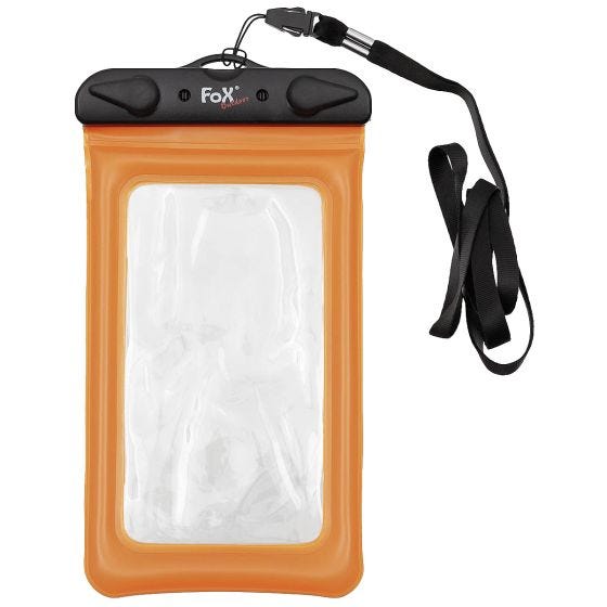 Bolsa Para Smartphone Fox Outdoor Waterproof - Laranja
