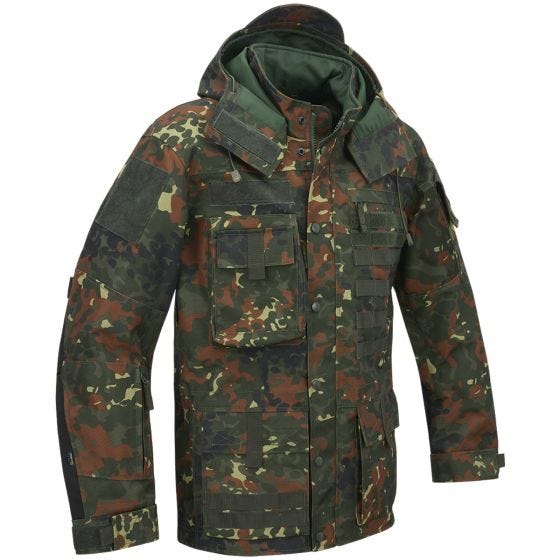 Casaco para o exterior Brandit Performance - Flecktarn
