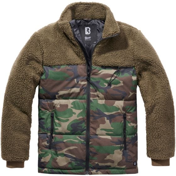 Casaco Brandit Jackson Teddyfleece - Verde-Azeitona/Woodland