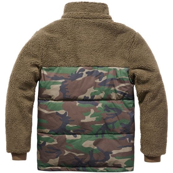 Casaco Brandit Jackson Teddyfleece - Verde-Azeitona/Woodland