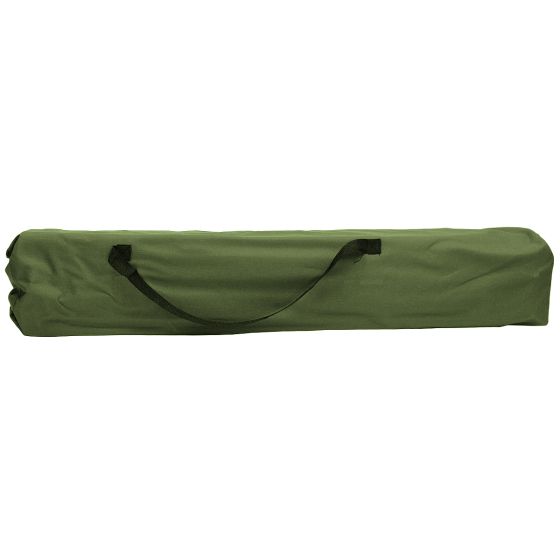 Cama de Campanha MFH US Aluminium Extra Long - Verde-Azeitona