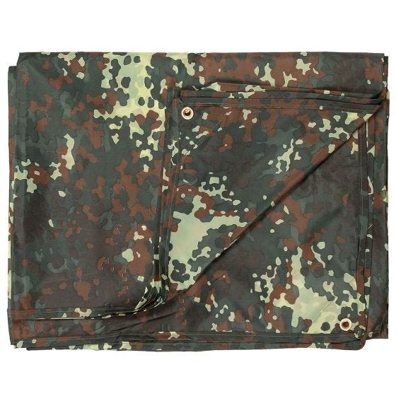 Lona MFH 'Tarp' 300x500cm - Flecktarn