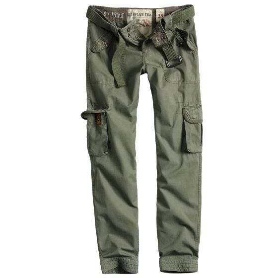 Calças Surplus Slimmy Mulher - Verde-Azeitona
