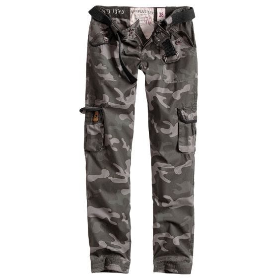 Calças Surplus Slimmy Mulher - Black Camo