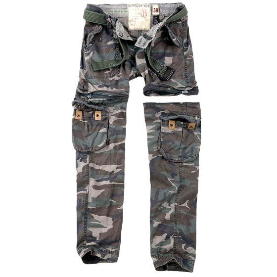 Calças Surplus Premium Mulher - Woodland Camo