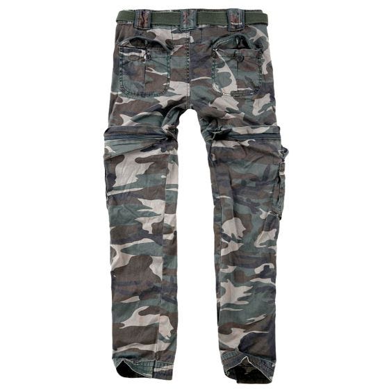 Calças Surplus Premium Mulher - Woodland Camo