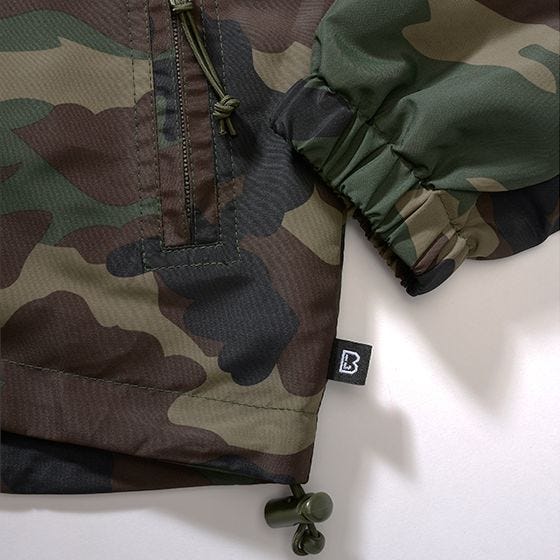 Corta-vento de verão Brandit Mulher - Woodland Camo