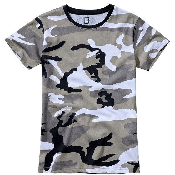 T-Shirt Brandit Mulher - Urban Camo