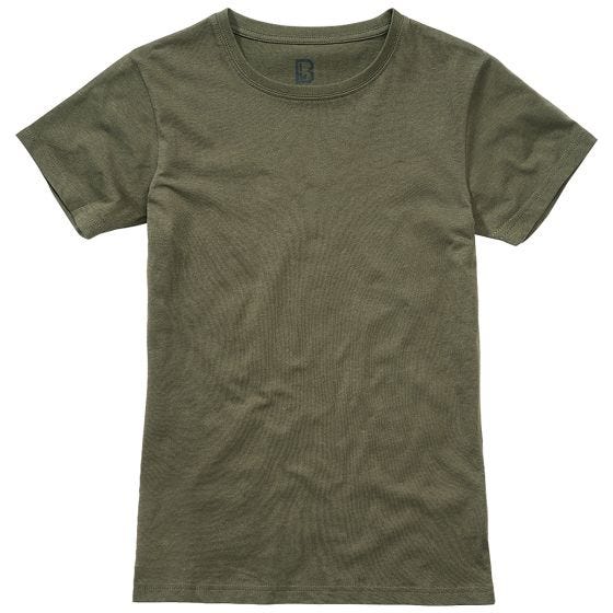 T-Shirt Brandit Mulher - Verde-Azeitona