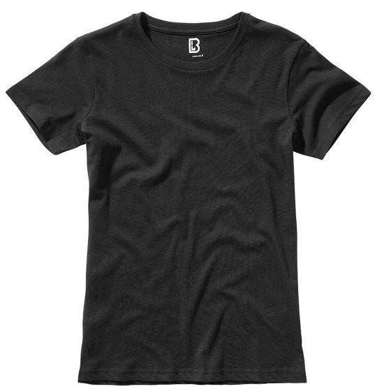 T-Shirt Brandit Mulher - Preto