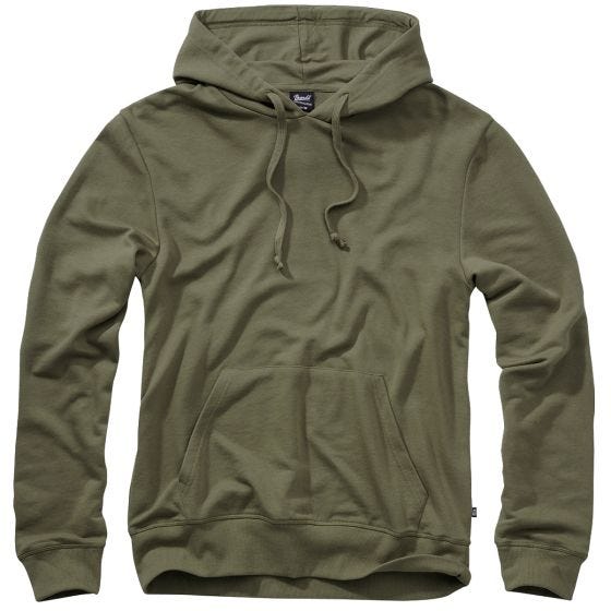 Camisola com capuz Brandit Sweathoody - Verde-Azeitona