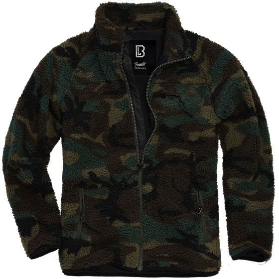 Casaco Brandit Teddyfleece - Woodland