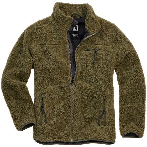 Casaco Brandit Teddyfleece - Verde-Azeitona