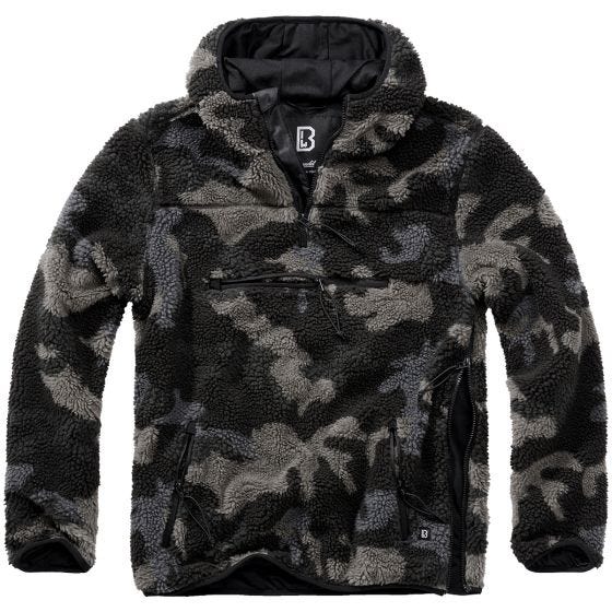 Pulôver Brandit Teddyfleece Worker - Dark Camo