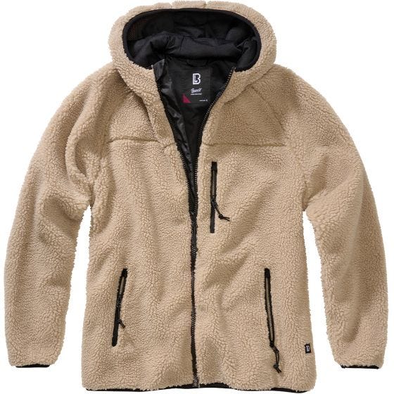 Casaco Brandit Senhoras Teddyfleece - Camel