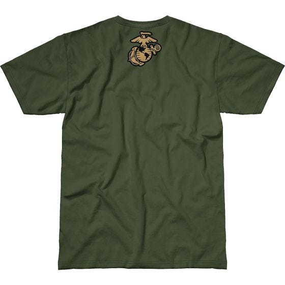T-Shirt 7.62 Design USMC Warriors Military Green