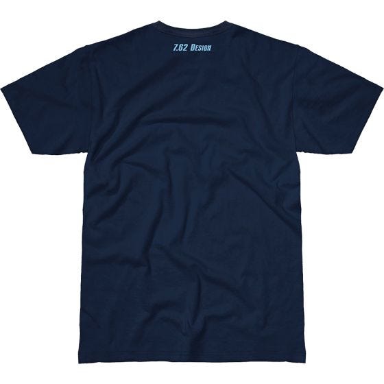 T-Shirt 7.62 Design I Love Waterboarding - Navy